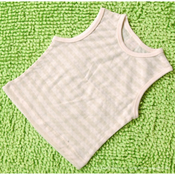 Colete de bebê confortável 100% algodão orgânico